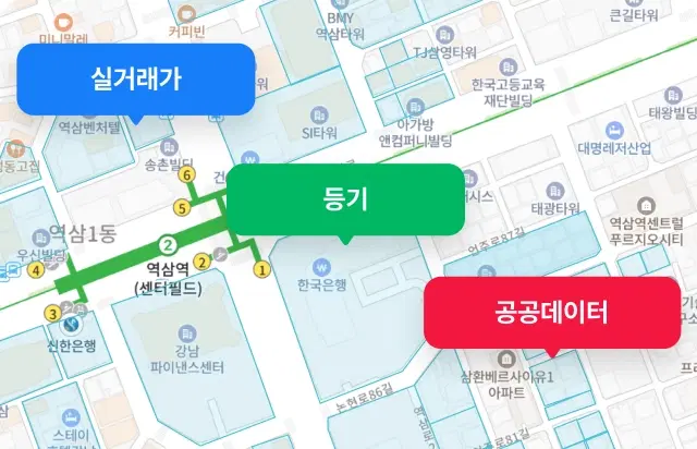 지도 기반 탐색을 더 직관적이고 풍부하게 제공하는 DataHub Next 화면