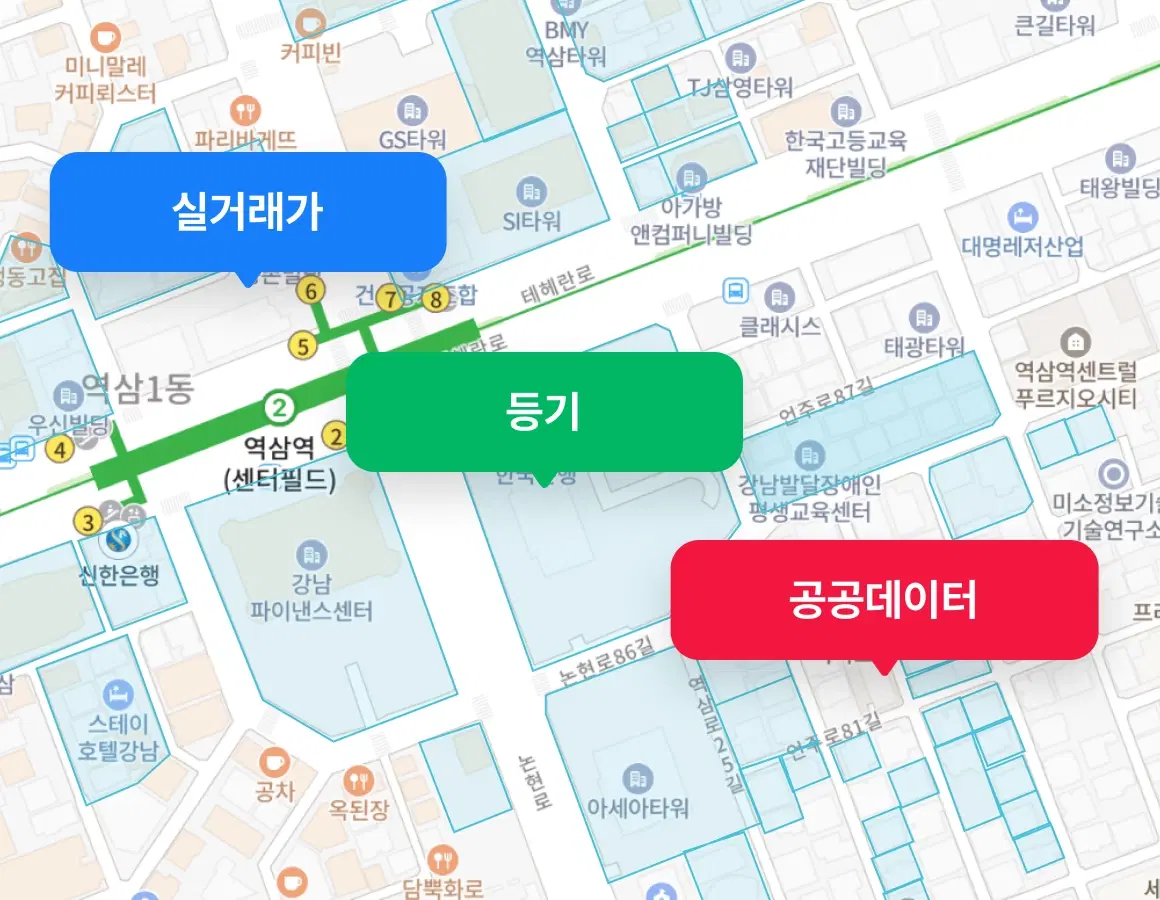 지도 기반 탐색을 더 직관적이고 풍부하게 제공하는 DataHub Next 화면
